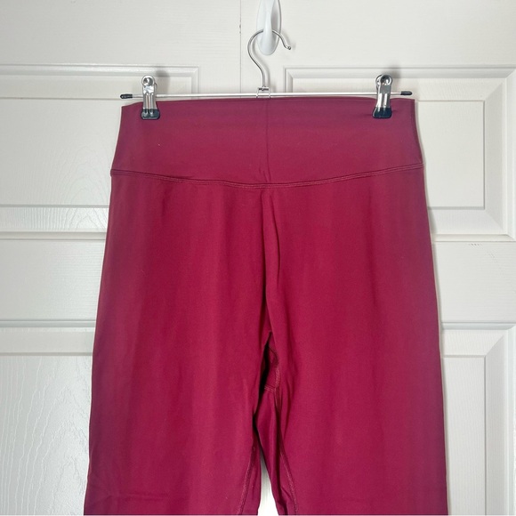 Kamo Fitness XL Dark Red Maroon Burgundy High Rise Leggings - Picture 9 of 9
